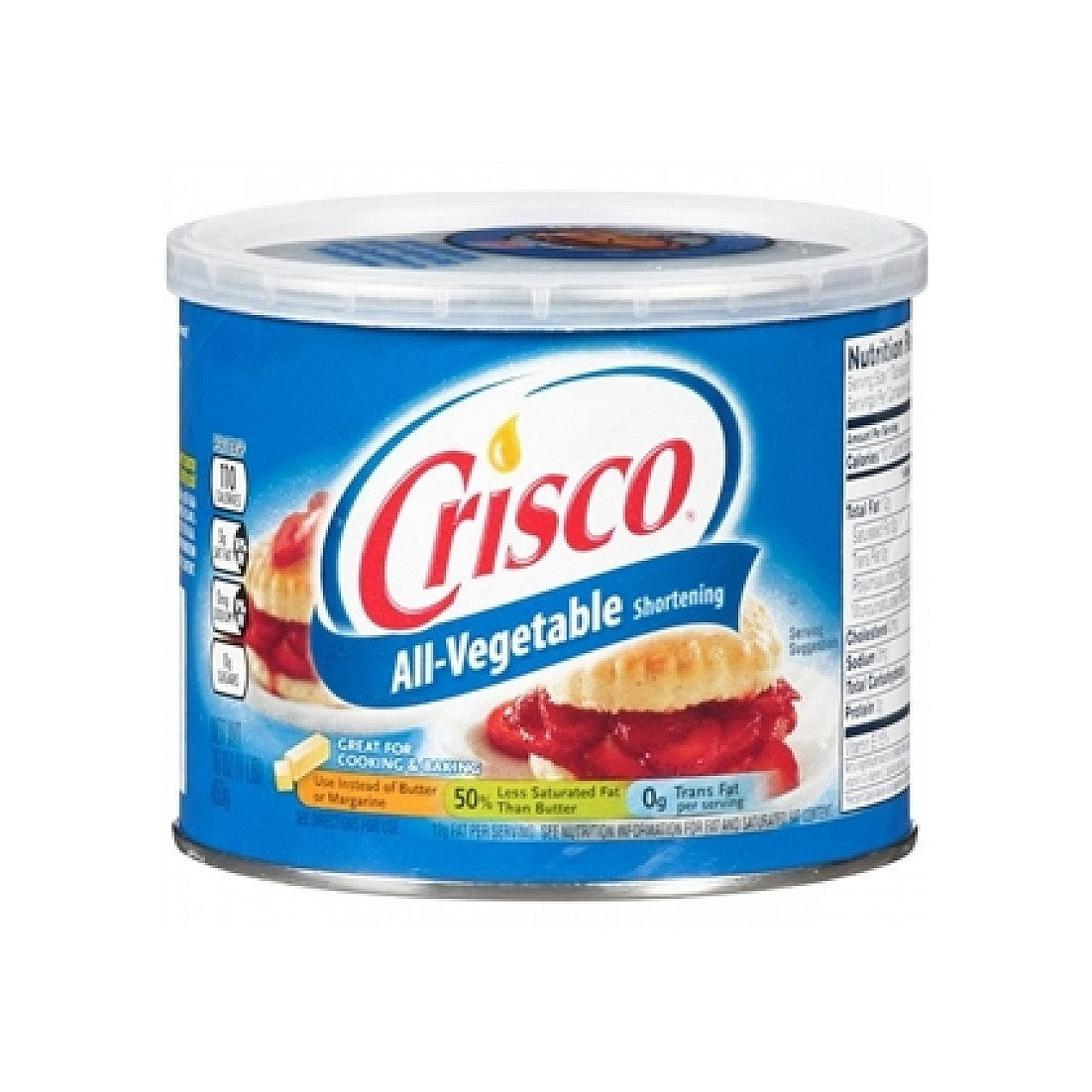 PACK DE 12 UNIDADES DE CRISCO MANTEIGA VEGETAL 453 GR